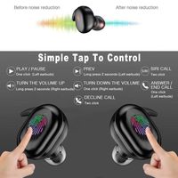 Borisdar Y30 Wireless Bluetooth 5.0 Sports Binaural Stereo Earphones Bluetooth Headsets