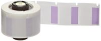 Brady PTL-19-427-PL Self-Laminating Vinyl TLS 2200/TLS PC Link Labels , Purple/Translucent (250 Labels per Roll, 1 Roll per Package)