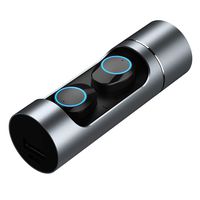 Wireless Earbuds, Bluetooth 5.0 in-Ear Earbuds Headphones Bass 3D Stereo Sound & Bulit-in Mic Touch Control with Charging Case