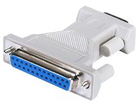 Monoprice DB9M/DB25F Molded Adapter (101132)