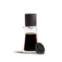 Fellow Stagg [XF] Pour-Over Brewing Set for Coffee (includes Stagg [XF] Pour-Over Dripper with Ratio Aid, Stagg Double Wall Glass Carafe, and 30 paper filters)