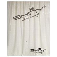 Sequin Curtain Backdrop 2 Panels 5FTx10FT White Glitter Backdrop Curtain White Sequin Backdrop for Photo Booth~190530E