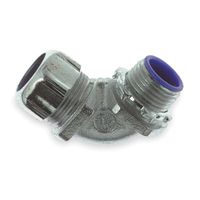 THOMAS & BETTS 5352 CONDUIT FITTING, 90DEG LIQUIDTIGHT, IRON, 12.7MM