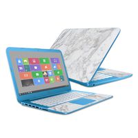 Mightyskins Skin Compatible with Hp Stream 14" (2016) - Frost Marble | Protective, Durable, and Unique Vinyl Decal Wrap Cover | Easy to Apply, Remove, and Change Styles | Made in The USA