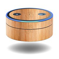 MightySkins Skin Compatible with Amazon Echo Dot (1st Generation) wrap Cover Sticker Skins Bamboo Ohm