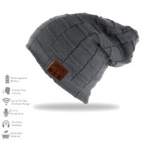 Bluetooth Hat,CFZC Wireless Bluetooth Beanie Hat 4.2 Women Men Winter Knitted Hat Trendy Cap with Speaker & Noise Cancelling Mic for Sports Workout