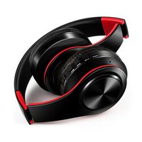 Bluetooth Headphones,TeaBoy Wireless Headphones Over Ear with Hi-Fi Sound Mic Deep Bass, SD/TF Card Supported, 10 Hours Playtime and Soft Memory Protein Earpads for Travel Work TV PC Cellphone