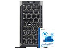 Dell PowerEdge T640 Tower Server Bundle with 2 Intel Silver 8-Core CPUs, 128GB DDR4 RAM, 1.6TB Enterprise SAS SSDs, RAID, Windows 2016 (Renewed)