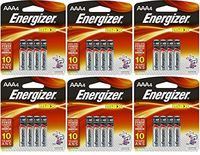 Energizer Max AAA Batteries, AAA4, 4-Count Packs - Total: 24 Batteries (6 X 4 Count Packs) Size: AAA (24 Batteries) UnitCount: , Model: , Electronics & Accessories Store