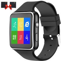 Smart Watch for Android Phones with SIM Card Slot Camera, Bluetooth Watch Phone Touchscreen Compatible iOS Phones, Smart Fitness Watch with Sleep Monitor sedentary Reminder for Men Women Kids