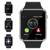 Aeifond Smart Watch - Fitness Tracker Watch Touchscreen Bluetooth Smartwatch Wrist Watch with Camera Pedometer SIM TF Card Slot Compatible Samsung Android iPhone iOS Kids Women Men (Silver)