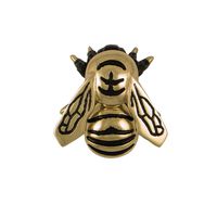 Bumblebee Door Knocker - Brass (Premium Size)