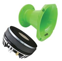 DS18 PRO-D1.GR 1000W 2" Compression Driver with Aluminum Horn and Titanium Voice Coil, Set of 1 (Green)