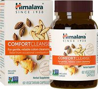 Himalaya ComfortCleanse with Chicory, Ginger and Licorice for Colon Cleanse, Detox and Occasional Constipation, 500 mg, 60 Capsules, 1 Month Supply