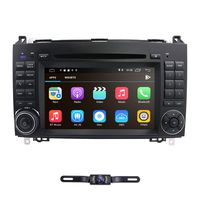 Android 9.0 Car Radio with BT 7 Inch DVD Player GPS Navigation for Mercedes-Benz W169 A150/A160/A170/A180/A200 W245 B160/B170/B180/B200 W639 Vito/Viano W906 Sprinter 2500/3000 VW Crafter 2006 Onwards
