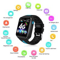 Womdee Kids Smart Watch Phone, 2019 Update 4G Children Video Phone Watch Smart Watch GPS Tracker Watch Wrist Mobile Camera Cell Phone Digital Touch Screen Kid Watch SIM Slot Phone Best Gift for Kid