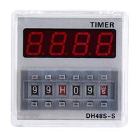 Timer Switch, Programmable Control Digital Timer Switch with LCD Display for Remote Control(24VAC/DC)