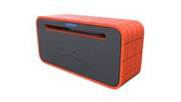 PopClik Speaker Airypower Bluetooth 4.0 Massive Bass 100 Foot Range 10 Hour of Continous Play Orange & Gray