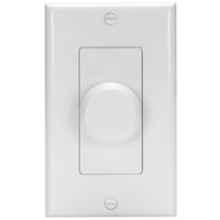 Parts Express 70V 30W Decora Style White Autotransformer Speaker Volume Control