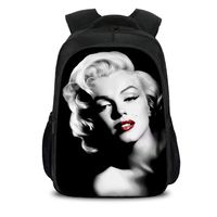 Womens Marilyn Monroe Backpack Laptop Bag Back to School