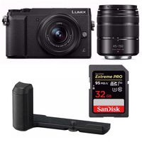 Panasonic Lumix GX85 Mirrorless Camera (HGR2 Grip Bundle)