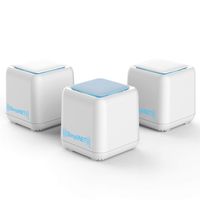 SimpliNET SN2F Whole Home Mesh WiFi System 3-Pack (1 Router + 2 Extenders)