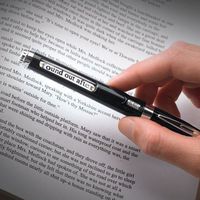 KnightHawk Pen with Lighted Magnifier