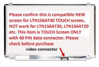 LTN156AT40 D01 H01 New Replacement LCD Screen Laptop LED HD Glossy