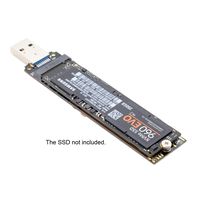 USB 3.0 to Nvme M-key M.2 NGFF SSD External PCBA Conveter Adapter Card Flash Disk Type