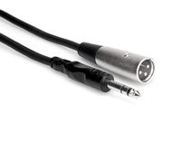 Hosa STX-110M 1/4" TRS to XLR3M Balanced Interconnect Cable, 10 Feet