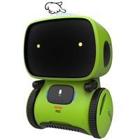 Gilobaby Kids Robot Toy, Talking Interactive Voice Controlled Touch Sensor Smart Robotics with Singing, Dancing, Repeating, Speech Recognition and Voice Recording, Gift for Kids Age 3+ (Green)