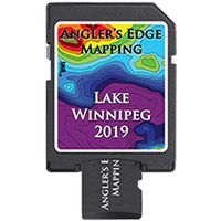 Angler's Edge Mapping Lake Winnipeg 2019 Digital Maps WINNIPEG-2019