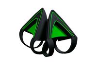 Razer Kitty Ears for Kraken Headsets: Compatible with Kraken 2019, Kraken TE Headsets - Adjustable Strraps - Water Resistant Construction - Green
