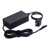 102W 15V 6.33A Power Supply for Microsoft Surface Book Surface Book 2 Surface Laptop Surface Go Surface Pro 3 Pro 4 Pro 5 and Pro 6,with 6.2ft Power Cord