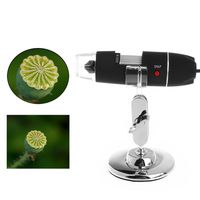 YDZN 1000X 8 LED USB Powered Digital Microscope Endoscope Zoom Camera Magnifier