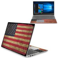 MightySkins Skin Compatible with Lenovo Ideapad 330S 15" (2018) - Vintage Flag | Protective, Durable, and Unique Vinyl Decal wrap Cover | Easy to Apply, Remove, and Change Styles | Made in The USA
