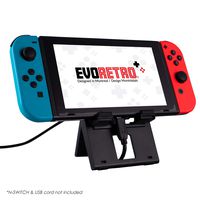 Adjustable Charging Rubber Stand Foldable Lightweight Compatible to Nintendo Switch/Phone/Tablets by EVORETRO