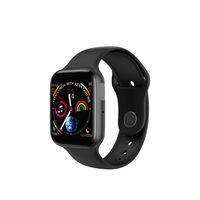 Smart Watch Men Heart Rate Smart Watch for Apple iOS,Iwo 8 Plus Black