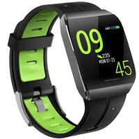 Pard 2019 Super Waterproof Smart Watch, Sport Wristband with ECG, Heart Rate and Sleep Health Monitor, Fitness Tracker for Women Men and Kids, Green