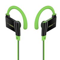 Veniveta Bluetooth Headphones, Sport Wireless Earbuds, IPX6 Sweatproof, 8 Hours Playtime, Noise Cancelling Stereo Hi-Fi Sound, Lightweight Snug Fit, with Mic, Green