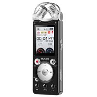 Digital Voice Recorder,8GB Memory Professional Audio Sound Recorder Dictaphone for Lectures,V3 Voice Activated Recorder with Playback Variable Speed MP3, FM Radio
