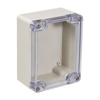 uxcell 115x90x55mm/4.53x3.54x2.17inch Wateproof Electronic ABS Plastic DIY Junction Project Box Enclosure Case Outdoor/Indoor with Clear Cover