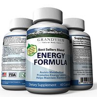 Energy Formula Supplement | Assists Metabolism | Promotes Energy Levels | Helps Maintain Alertness 60 Servings