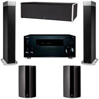 Definitive Technology BP9080X 5 Speaker System with Onkyo TX-RZ1100