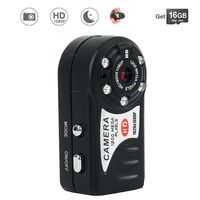 WiseupTM 16GB 1080P HD Small Pocket Camera Recorder Mini DV Camcorder Video Recording Gadget Size 45x22x16mm