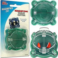 EZY DOSE Magnifying Pill Cutter: Easy to Use for Accurate Doseages