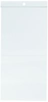 Bauxko 4" x 8" Reclosable Poly Bags w/ Hang Hole, 2 Mil, Case of 1000 (xPB6712-Case)