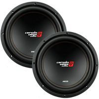 2 CERWIN VEGA XED12v2 XED-Series 1000W 12" SVC 4-OHM CAR Audio SUBWOOFER WOOFER