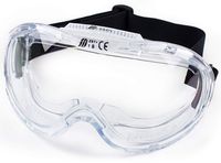 RK Safety RK-GG201 Heavy duty Industrial Protective Indirect Vent Wide-Vision Safety Goggles, Glasses | Crystal Clear, Anti-Fog Design, High Impact Resistance | Perfect Eye Protection for Any Project