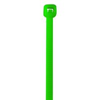 Partners Brand PCT115A Colored Cable Ties, 50#, 11", Green (Pack of 1000)